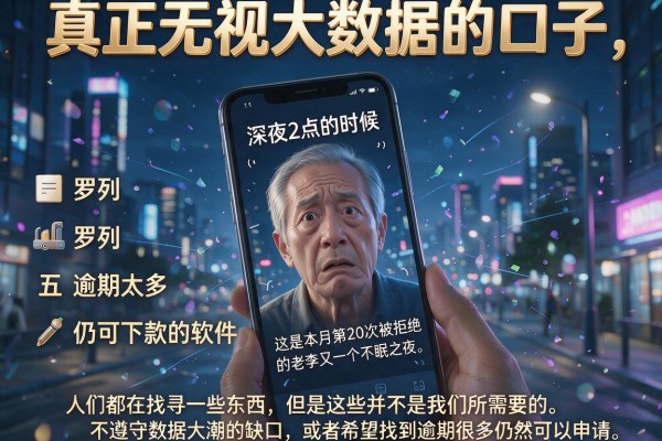 真正无视大数据的口子，罗列五个逾期太多仍可下款的软件