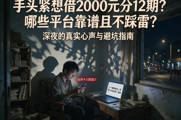 手头紧想借2000元分12期？哪些平台靠谱且不踩雷？深夜的真实心声与避坑指南