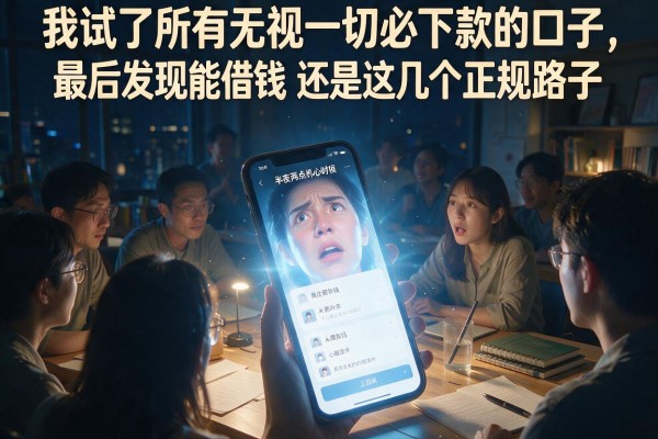 我试了所有无视一切必下款的口子，最后发现能借钱的还是这几个正规路子