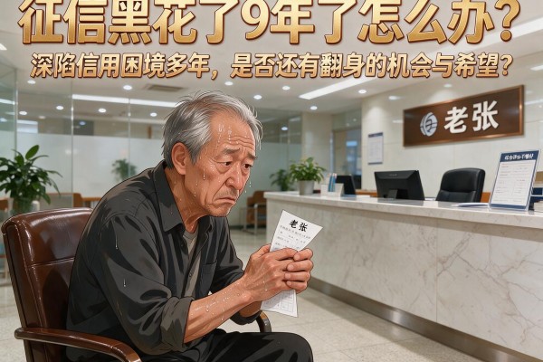 征信黑花了9年了怎么办？深陷信用困境多年，是否还有翻身的机会与希望？