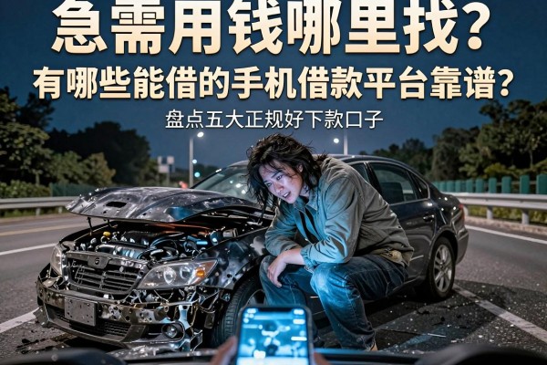 急需用钱哪里找？有哪些能借的手机借款平台靠谱？盘点五大正规好下款口子