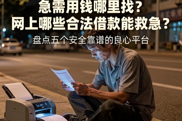 急需用钱哪里找？网上哪些合法借款能救急？盘点五个安全靠谱的良心平台