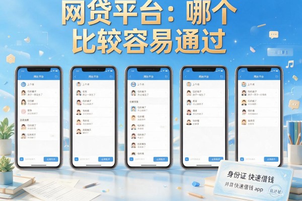 网贷平台哪个比较容易通过,规整五个手机和身份证快速借钱app