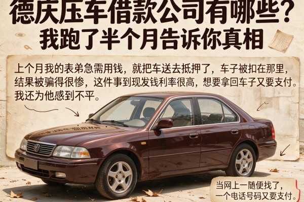德庆压车借款公司有哪些？我跑了半个月告诉你真相