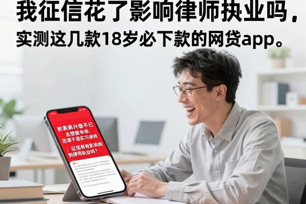 我征信花了影响律师执业吗，实测这几款18岁必下款的网贷app