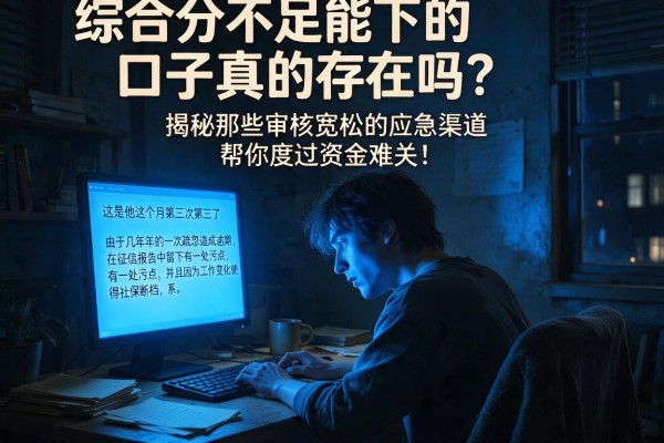 综合分不足能下的口子真的存在吗？揭秘那些审核宽松的应急渠道，帮你度过资金难关！