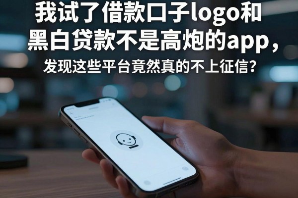 我试了借款口子logo和黑白贷款不是高炮的app,发现这些平台竟然真的不上征信