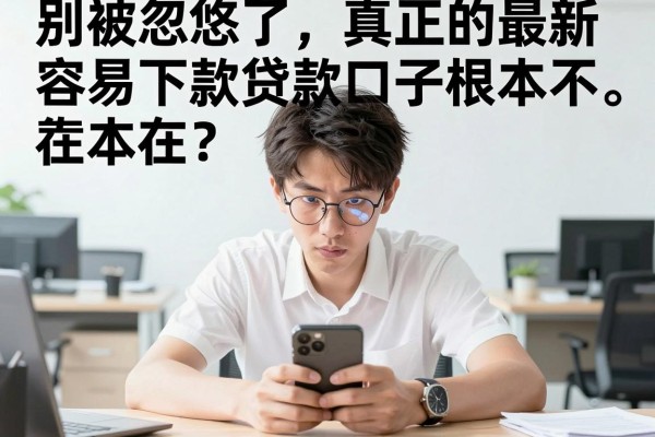 别被忽悠了，真正的最新容易下款贷款口子根本不在广告里