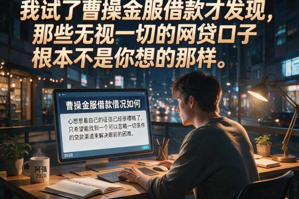 我试了曹操金服借款才发现，那些无视一切的网贷口子根本不是你想的那样