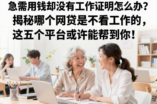 急需用钱却没有工作证明怎么办？揭秘哪个网贷是不看工作的，这五个平台或许能帮到你！