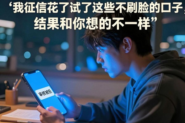 我征信花了试了这些不刷脸的口子，结果和你想的不一样