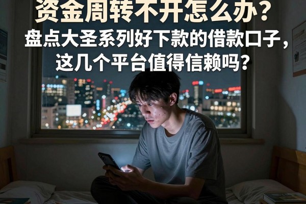 资金周转不开怎么办？盘点大圣系列好下款的借款口子，这几个平台值得信赖吗？