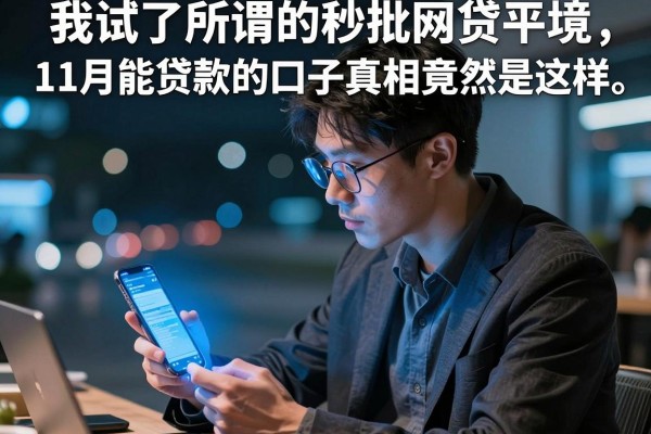 我试了所谓的秒批网贷平台，发现11月能贷款的口子真相竟然是这样