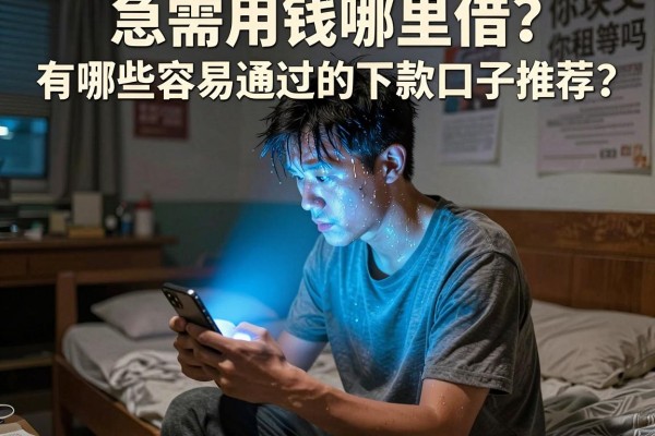 急需用钱哪里借?有哪些容易通过的下款口子推荐?这几个靠谱平台你知道吗?