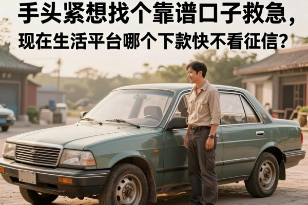 手头紧想找个靠谱口子救急，现在生活平台哪个下款快不看征信？