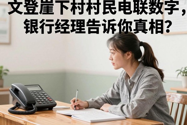 文登崖下村村民电联数字，银行经理告诉你真相
