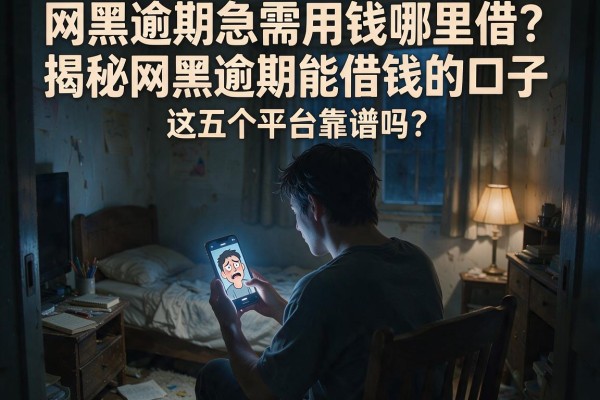 网黑逾期急需用钱哪里借？揭秘网黑逾期能借钱的口子，这五个平台靠谱吗？