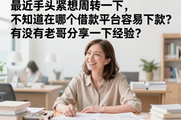 最近手头紧想周转一下，不知道现在哪个借款平台容易下款？有没有老哥分享一下经验？