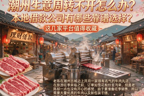 潮州生意周转不开怎么办？本地借款公司有哪些靠谱选择？这几家平台值得收藏