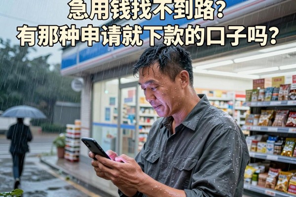 急用钱找不到路？有那种申请就下款的口子吗？揭秘真实靠谱的借款渠道