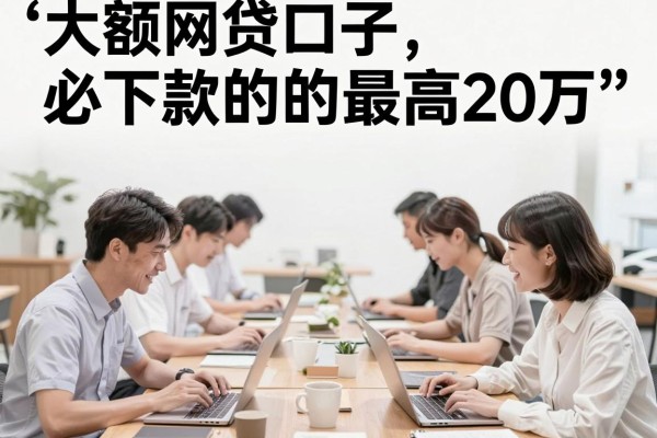 大额网贷口子必下款的最高20万，这几款近期下款率不错