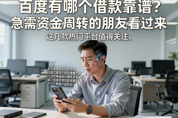 百度有哪个借款靠谱?急需资金周转的朋友看过来,这几款热门平台值得关注