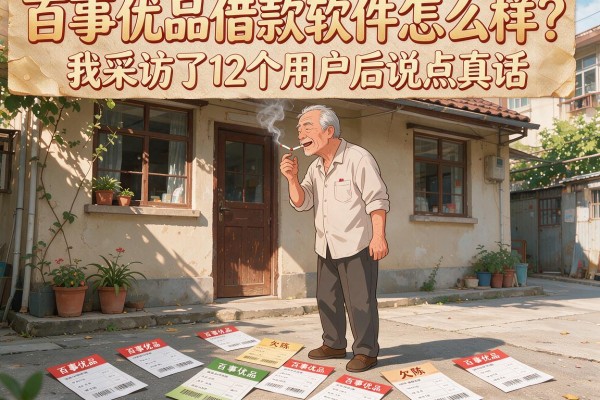 百事优品借款软件怎么样？我采访了12个用户后说点真话