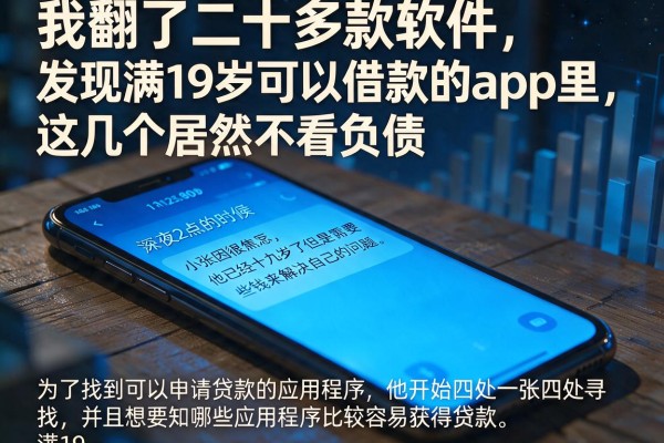 我翻了二十多款软件，发现满19岁可以借款的app里，这几个居然不看负债