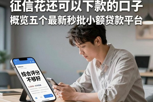 征信花还可以下款的口子，概览五个最新秒批小额贷款平台