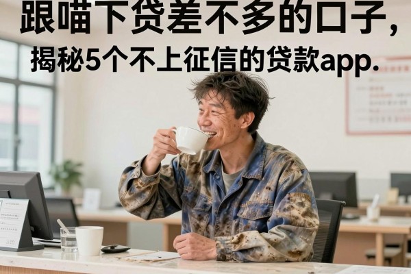 跟喵下贷差不多的口子，揭秘5个不上征信的贷款app