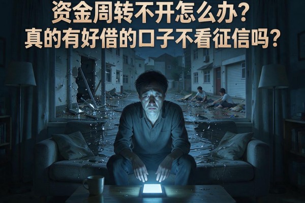 资金周转不开怎么办？真的有好借的口子不看征信吗？这几个平台或许能帮你