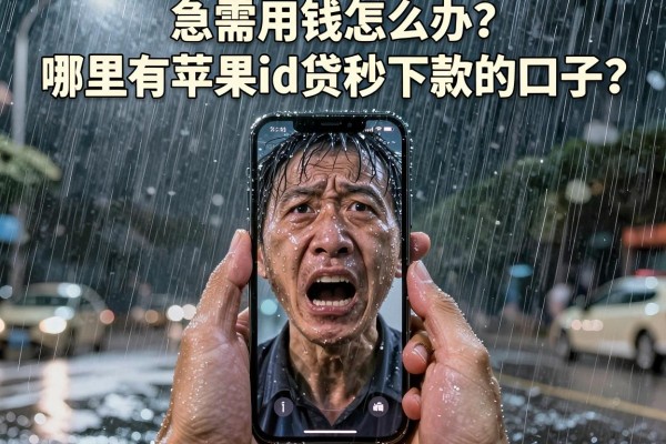 急需用钱怎么办？哪里有苹果id贷秒下款的口子？这几个靠谱平台别错过