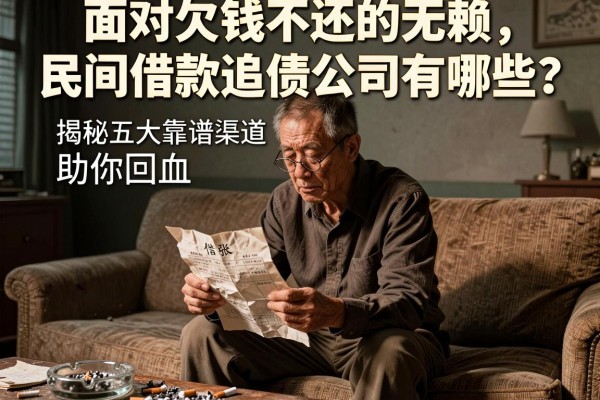 面对欠钱不还的无赖，民间借款追债公司有哪些？揭秘五大靠谱渠道助你回血