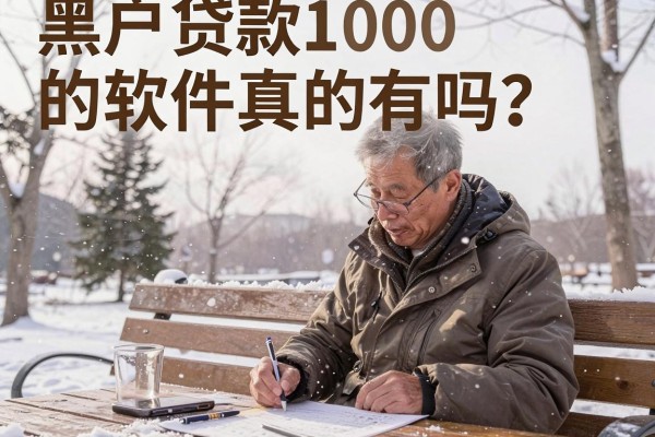 黑户贷款1000的软件真的有吗？一个过来人的血泪教训