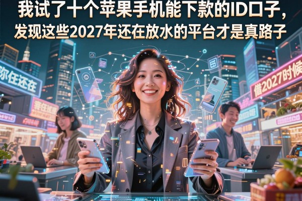 我试了十个苹果手机能下款的ID口子，发现这些2027年还在放水的平台才是真路子