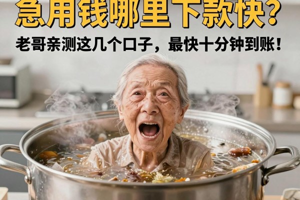 急用钱哪里下款快？老哥亲测这几个口子，最快十分钟到账！