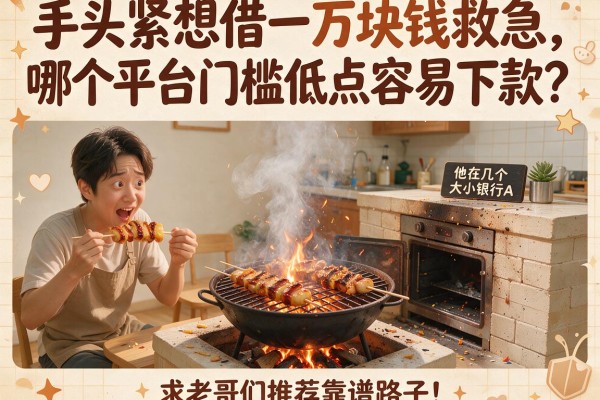 手头紧想借一万块钱救急，哪个平台门槛低点容易下款？求老哥们推荐靠谱路子！