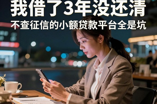 我借了3年没还清，才发现那些不查征信的小额贷款平台全是坑