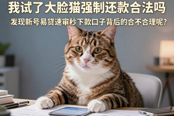 我试了大脸猫强制还款合法吗，发现新号易贷速审秒下款口子背后的真相