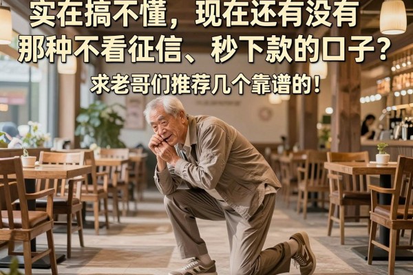 实在搞不懂，现在还有没有那种不看征信、秒下款的口子？求老哥们推荐几个靠谱的！