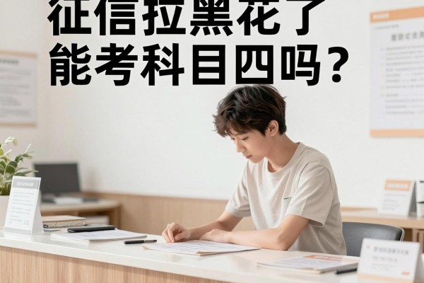 征信拉黑花了能考科目四吗？银行经理告诉你真相