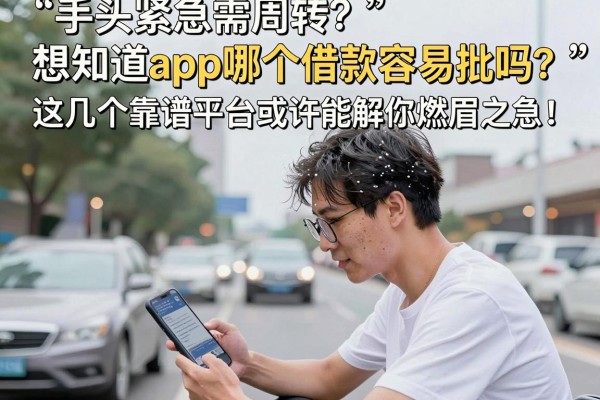 手头紧急需周转？想知道app哪个借款容易批吗？这几个靠谱平台或许能解你燃眉之急！