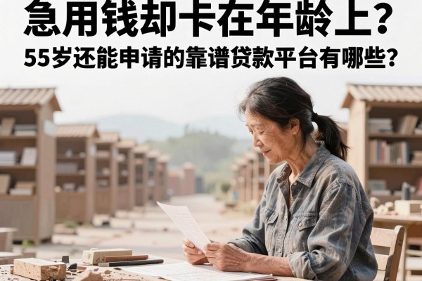 急用钱却卡在年龄上？55岁还能申请的靠谱贷款平台有哪些？