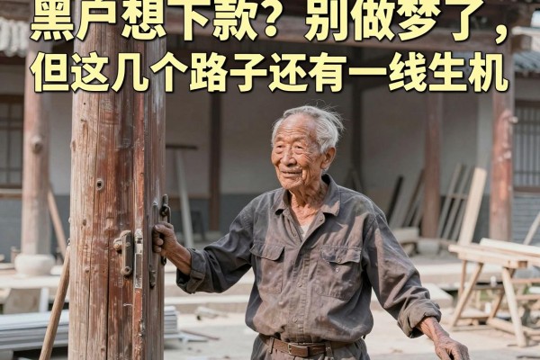 黑户想下款？别做梦了，但这几个路子还有一线生机