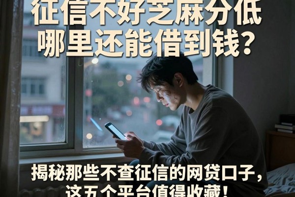 征信不好芝麻分低哪里还能借到钱？揭秘那些不查征信的网贷口子，这五个平台值得收藏！