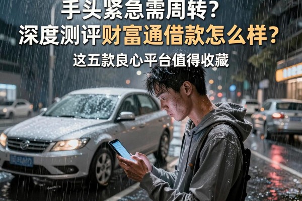 手头紧急需周转？深度测评财富通借款怎么样？这五款良心平台值得收藏
