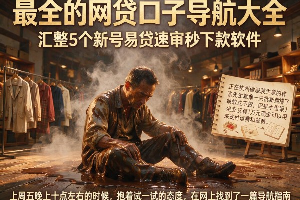 最全的网贷口子导航大全，汇整5个新号易贷速审秒下款软件