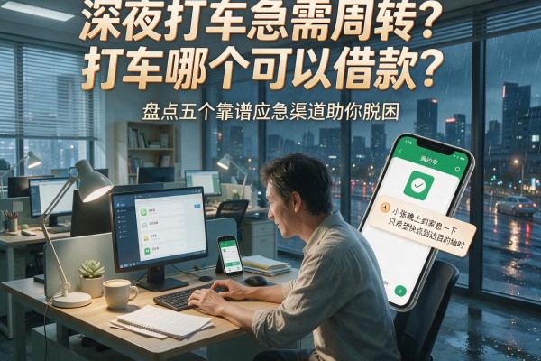 深夜打车急需周转？打车哪个可以借款？盘点五个靠谱应急渠道助你脱困