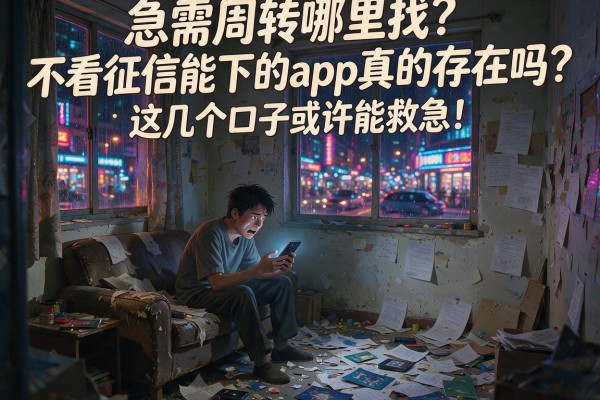 急需周转哪里找？不看征信能下的app真的存在吗？这几个口子或许能救急！