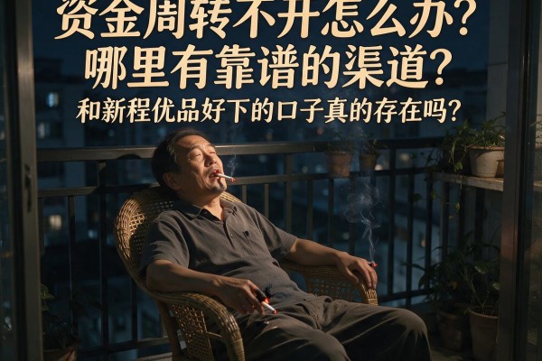 资金周转不开怎么办？哪里有靠谱的渠道？和新程优品好下的口子真的存在吗？